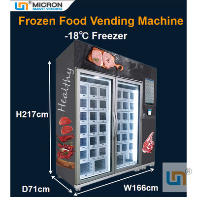 Gefrorenes Fleisch-abkühlender Schließfach-Automat ODM für Meeresfrüchte-Austern