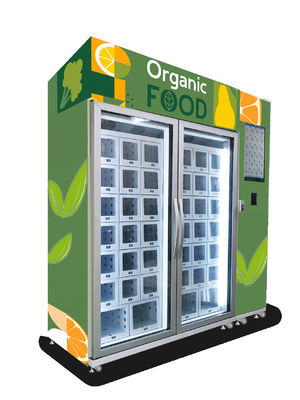 CER Schließfach-Frucht-Automaten-Blumen-Mikrometer-intelligenter Automat mit Kühlsystem