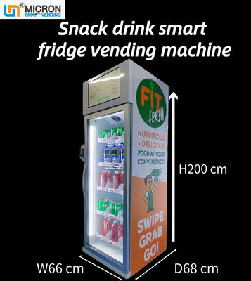 geht intelligentes Automaten-Glas-Flaschen-kaltes Getränk-Zupacken N des Kühlschrank-240V Kühlschrank