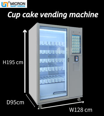 Snack-Food-Automat des Geburtstags-Kuchen-kleinen Kuchens mit 22 Zoll-Touch Screen
