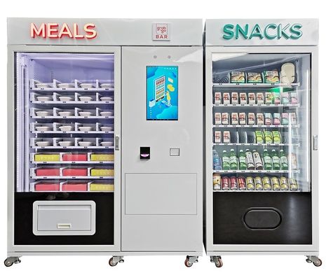 Maschine für gekochte Speisen mit NAYAX-Kartenleser zum Verkauf von Snacks Eis Getränke