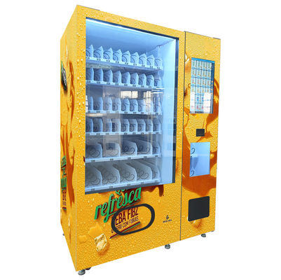 Intelligentes Backend-System Kartenleser Snack-Food-Automaten mit einstellbarem Kühlsystem