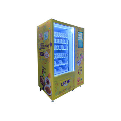 Doppelgehärteter Glastor Snack-Food-Automaten für Flughäfen und Bahnhöfe
