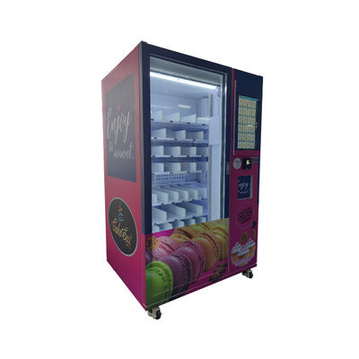 21.5 Zoll Touchscreen Snack Food Vending Machine mit eigener Softwareentwicklung