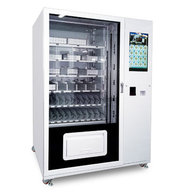 Logo-Anpassung Snack-Food-Vending-Maschine für Rechnung / Münze / Karte / E-Wallet Zahlung