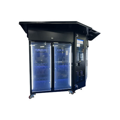 Anpassbare Größe Quantität Blumenverkaufsautomaten mit 32-Zoll-Touch-Bildschirm-Schließfach