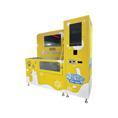 21.5 Zoll Touchscreen 32 Zoll LCD-Bildschirm W2000*D663*H1800 mm Hundewaschmaschine für Unternehmen