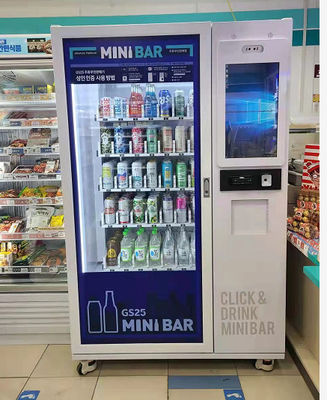 Benutzerfreundliche Bier-Pop-Maschine mit Zahlungssystem für ID-Karten und Internet-WLAN / 3G-Konnektivität