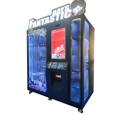 Smart Vending System Kostenloses Anpassung Automaten mit einer Kapazität von 7 Etagen* 12 Slots Internet 4G/WIFI/LAN