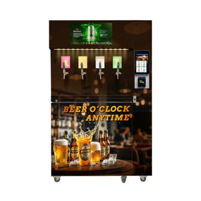 Energiesparender Fassbier-Verkaufsautomat B97*T66*H205 cm mit Kühlsystem 5-8°C