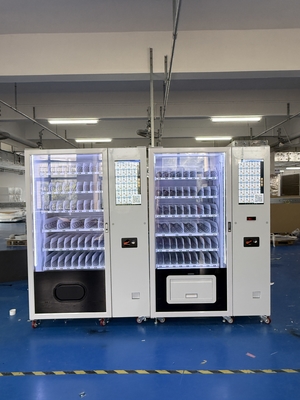 21,5 Zoll Touchscreen Tiefkühl-Verkaufsautomat mit -22-20°C Kühlsystem B166*T71*H217 cm