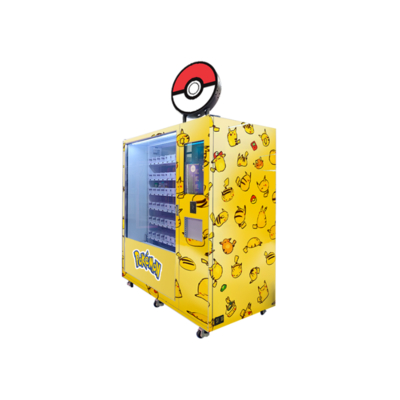Erweitern Sie Ihre Sammlung mit sicheren und einfachen Zahlungssystemen Pokemon-Karten-Verkaufsautomat B1620mm*T950mm*H1950mm