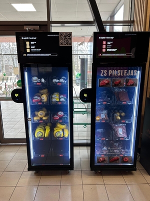 KI-Konvertierungsgerät für Standardkühlschränke mit Kartenleser