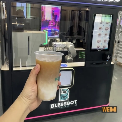 Automatischer Kaffee-Roboter-Barista-Verkaufsautomat für frisch gebrühte Getränke