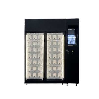 Außenbäckerei -Verkaufsmaschine mit abgewinkelten Touchscreen -Display klare Sichtbarkeit einfacher Betrieb