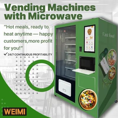 Internet-Connected Frozen Food Vending Machine with Durable Hardware and Freshness Assurance for 24/7 Access