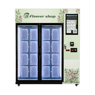Blumenautomat zum Verkauf mit intelligenter Kühlschließfachabholung