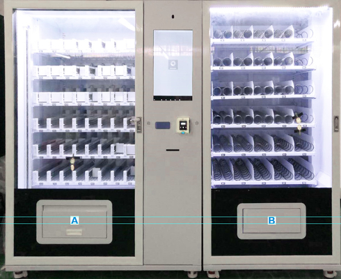 Salat-Glas eingemachter Flaschen-Protein-Getränkeautomat des Mikrometer-WM22T