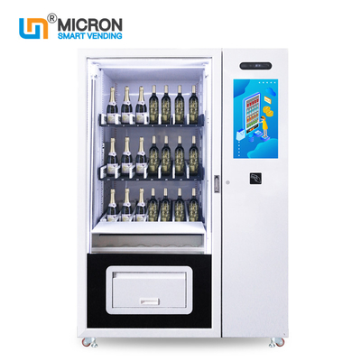 Rotwein-kundenspezifische Automaten mit Aufzugsglasflasche Mikrometer-intelligentem Automaten für Verkauf