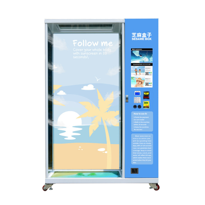 Mikrometer 22 Zoll-Touch Screen Spray-Automat für Sun-Blocköl