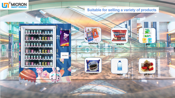 Automatischer Automat mit Fernsteuerungstouch Screen Automaten-Smart-System