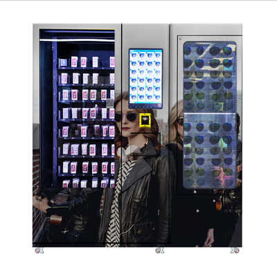 662 Kapazitäts-schwarze blinde Kasten-Selbstservice-Automaten mit Ausstellungsraum-Aufzug