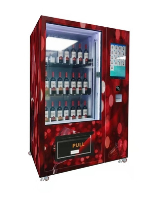 Rotwein-Automaten mit Aufzug und intelligentem System, neuer Automat 24 Stunden StoreMicron-Fabrik-Kreditkarte