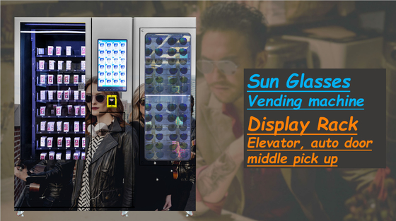 großer Automat mit dem Aufzug, der nicht für Spielzeug- und Autoprodukt mit 22 Zoll Touch Screen Automat abkühlt