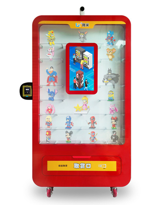 Toy Vending Machine Micron Smart, der mit Präsentationsständer-Touch Screen im Mall verkauft
