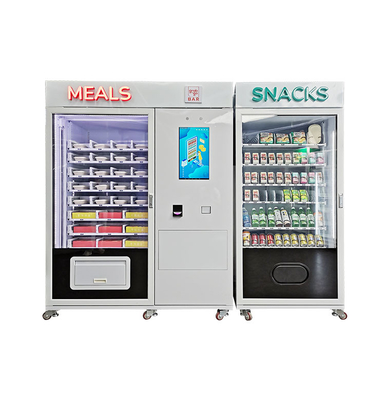 Snack-Food-Automaten für Verkauf mit Abkühlungs-Touch Screen Mikrometer-Smart-Automaten